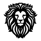 Escultura De Parede Decorativo Animal Leão Mdf 6mm 60x56cm