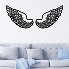 Escultura De Parede Decorativo Asas De Anjo 50x86cm