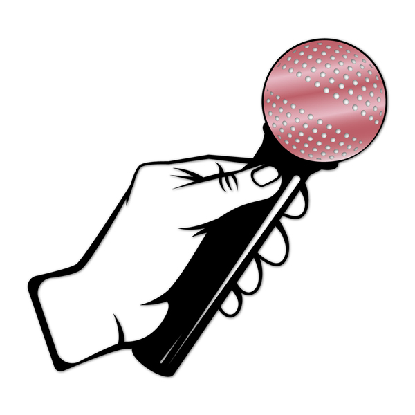 Escultura De Parede Decorativo Musica Microfone Rose 40x38cm