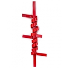 Escultura De Parede Fita Língua Vermelha