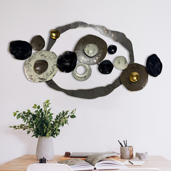 Escultura De Parede Flores Coleção Outono