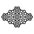 Escultura De Parede Florescer 1 - Marrom