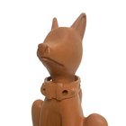 Escultura Decor Artesanal Em Barro Pet - 20cm - Modelo 10 - M