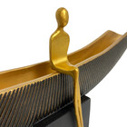 Escultura Decor Em Metal - Le Penseur