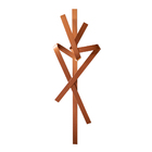 Escultura Decorativa Artesanal Vertical Cobre 140cm A06 - D'r