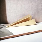 Escultura Decorativa Avião Metal Dourado 16cm 15578  Mart