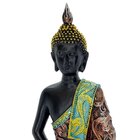 Escultura Decorativa Buda Preta