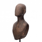 Escultura Decorativa Corpo Em Poliresina Madeira 45x14x14 Cm