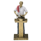 Escultura Decorativa Cozinheiro Gourmet 25 5cm