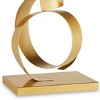 Escultura Decorativa Cracko Dourada