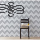 Escultura Decorativa De Parede Borboleta Abstrata 100 X 50 Cm