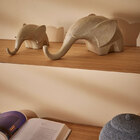 Escultura Decorativa Elefante Em Poliresina 30cm 16677 Mart