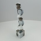 Escultura Decorativa Enfeite Esferas Home&co Eco Crystal 34x5