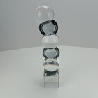 Escultura Decorativa Enfeite Esferas Home&co Eco Crystal 34x5