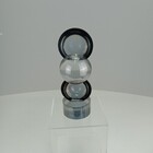 Escultura Decorativa Enfeite Meias Esferas Home&co Eco Crysta