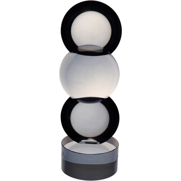 Escultura Decorativa Enfeite Meias Esferas Home&co Eco Crysta