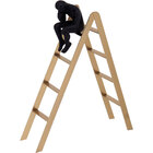 Escultura Decorativa Estátua Enfeite Metal 31x15x15 Dourado