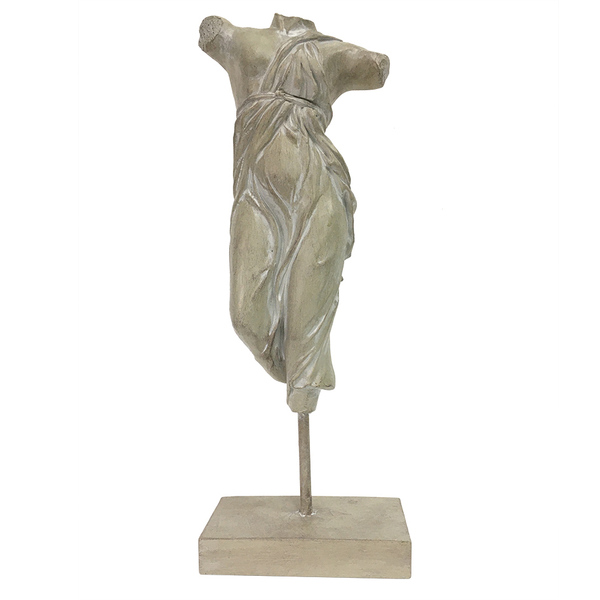 Escultura Decorativa Estatueta Em Resina 39cm Na3023 Btc