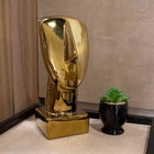 Escultura Decorativa Face Em Cerâmica 29x11 Cm M02 - D'rossi