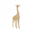Escultura Decorativa Girafa Bege 30x10x4 5 Cm M02 - D'rossi