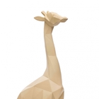 Escultura Decorativa Girafa Bege 37x14x5 5 Cm M02 - D'rossi