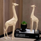Escultura Decorativa Girafa Bege 37x14x5 5 Cm M02 - D'rossi