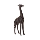 Escultura Decorativa Girafa Em Poliresina 30cm Mart
