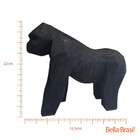 Escultura Decorativa Gorila Em Poliresina 22 X 16cm Mart