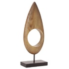 Escultura Decorativa Gota Em Poliresina Mart 14867