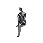 Escultura Decorativa Homem Em Cerâmica Chumbo 26x9x11 Cm - In
