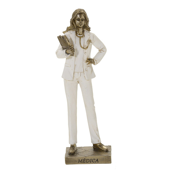 Escultura Decorativa Médica Em Resina 23 5cm
