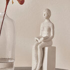 Escultura Decorativa Mulher Em Poliresina 20cm 18385 Mart