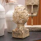 Escultura Decorativa Pinha Em Resina 35cm Vs0027 Btc