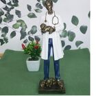 Escultura Decorativa Veterinário Em Resina 25 5cm