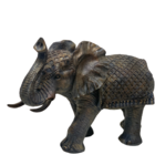 Escultura Elefante De Resina Grande