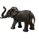 Escultura Elefante De Resina Grande