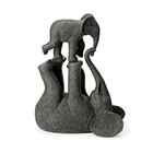 Escultura Elefantes Em Poliresina 15888 Mart