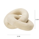 Escultura Elos Em Madeira 15197 Mart