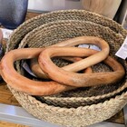 Escultura Elos Em Madeira 65cm