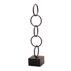 Escultura Em Metal 14053 61x13x13 - Mart