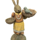 Escultura Em Resina Coelha Wilma