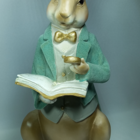 Escultura Em Resina Coelho Albert