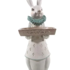 Escultura Em Resina Coelho Augusto