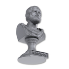 Escultura Estátua Busto Filosofo Grego Aristóteles Estatueta