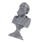 Escultura Estátua Busto Hipócrates Médico Grego Pai Da Medici