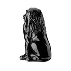 Escultura Estátua Decorativa Casa Hall Leão Sentado Grande Lu