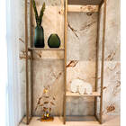 Escultura Estatueta Branca Moderna P 21,5 Cm