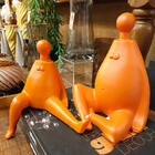 Escultura Estatueta Laranja Freddo Out 16,5 Cm