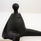 Escultura Estatueta Preta Freddo On 23 Cm