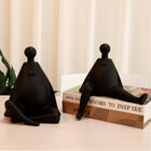 Escultura Estatueta Preta Freddo Out 16,5 Cm